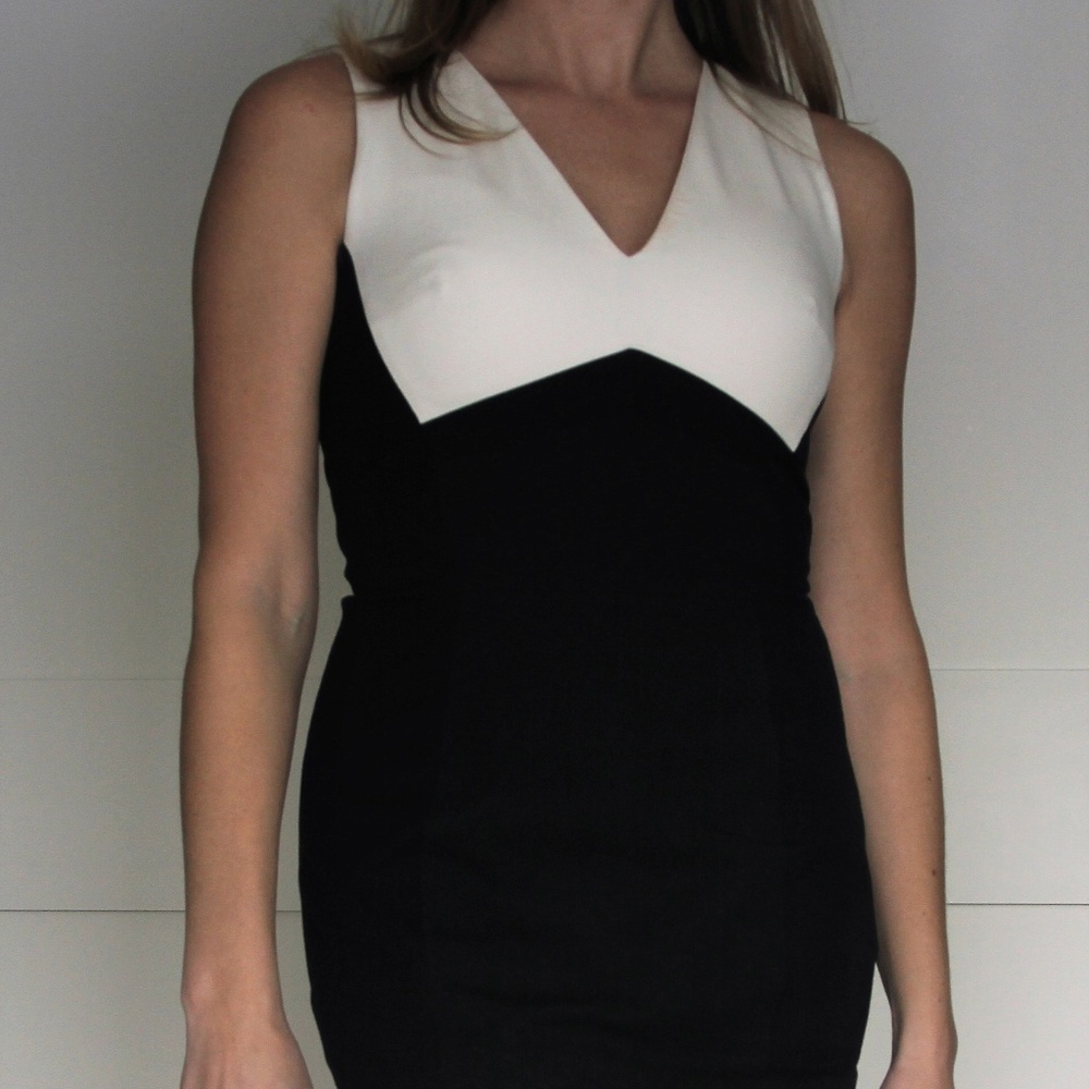 Banana Republic Colorblock Cutout Dress